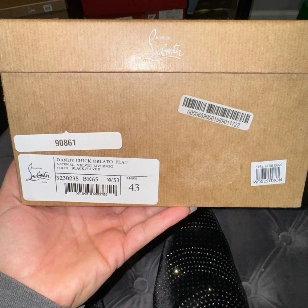 New Size 43 Christian Louboutin Dandy Chick Orlato Flat Loafers